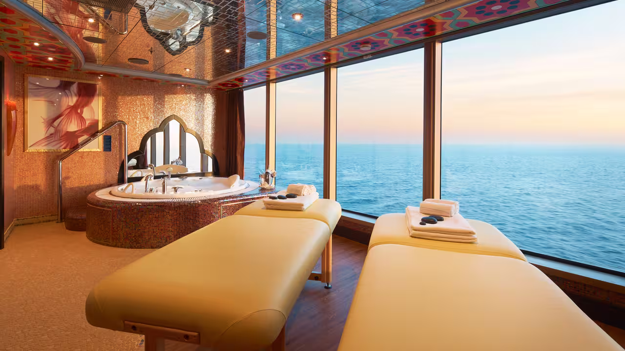 Crucero Costa Favolosa spa y yacuzzi